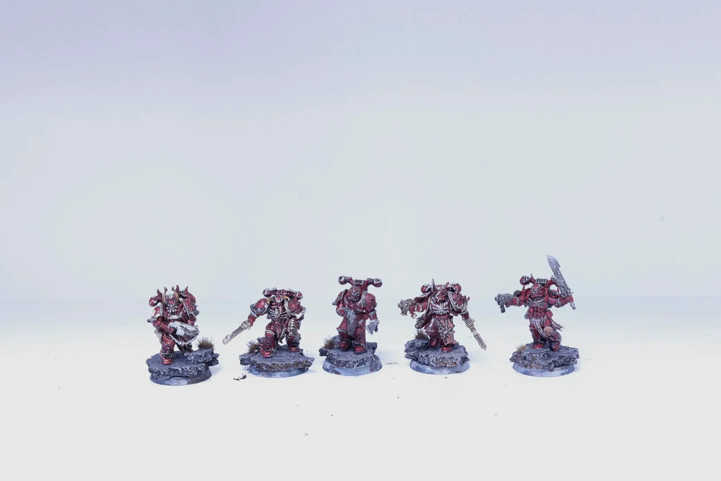 Red Chaos Space Marines: Battle Ready