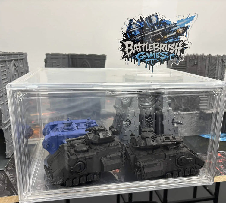PREMIUM CLEAR STACKABLE DISPLAY CASE by Kicks