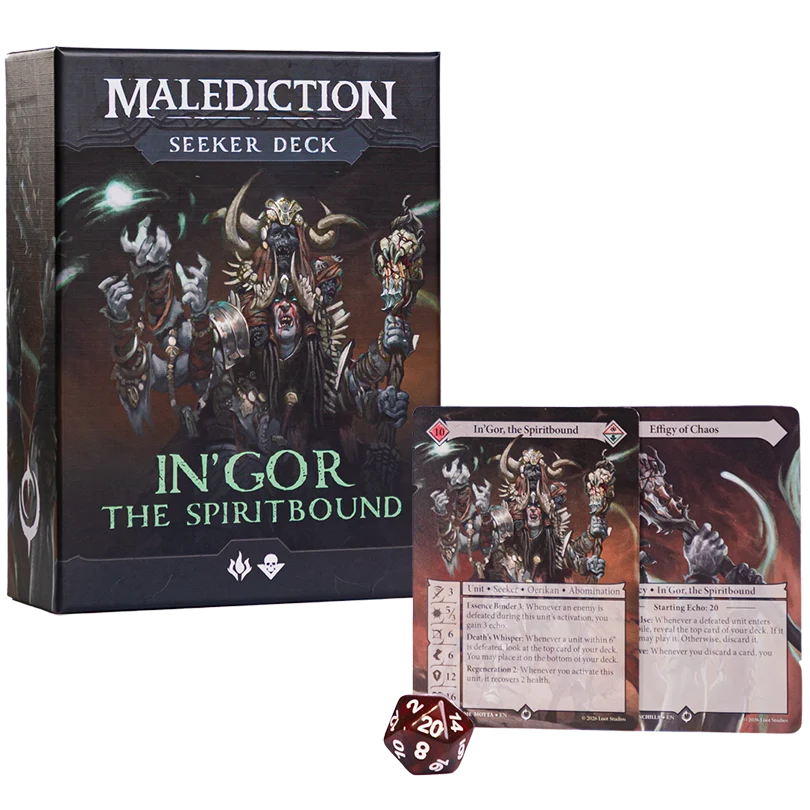 Malediction: Seeker Deck- Ingor The Spiritbound