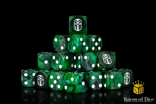 Imperial Helm - Green (25ct) by Baron of Dice