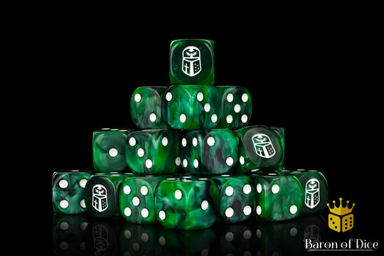 Imperial Helm - Green (25ct) by Baron of Dice