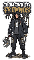 Iron Daddy Sticker | Tabletop Wargaming Decal – Battlebrush Games