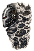 Tank You Very Much Sticker Tabletop Wargaming Decal