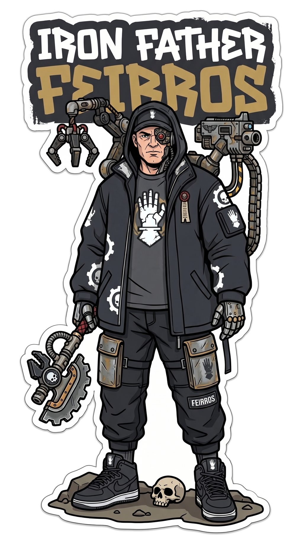 Wargaming Inspired Stickers by Battlebrush Games