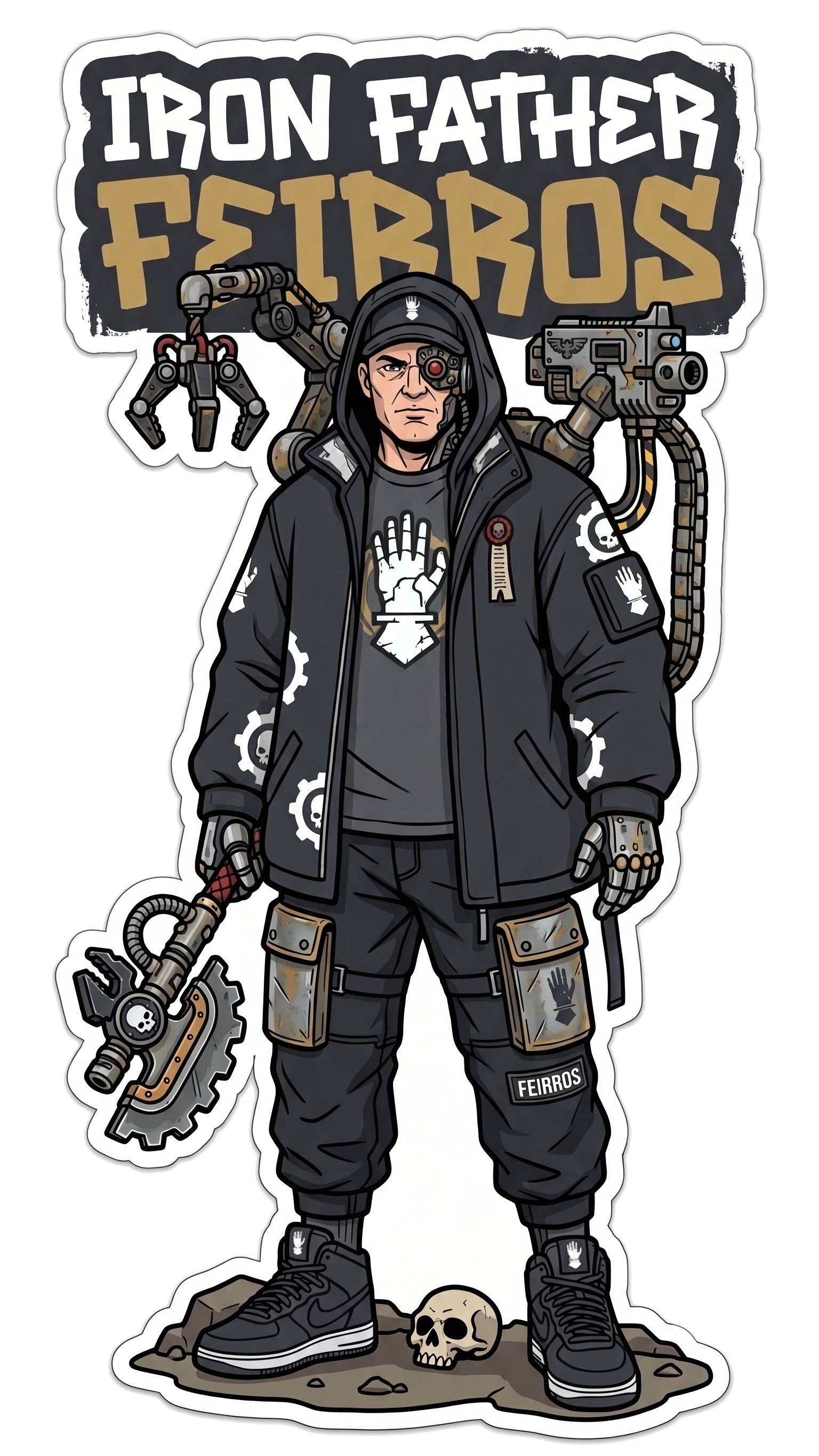 Wargaming Inspired Stickers by Battlebrush Games