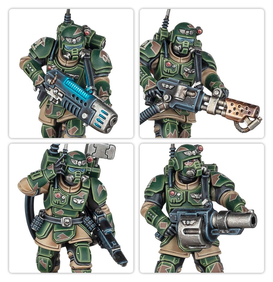 Astra Militarum: Kasrkin Squad | Warhammer 40k & Kill Team *8/8 Release*