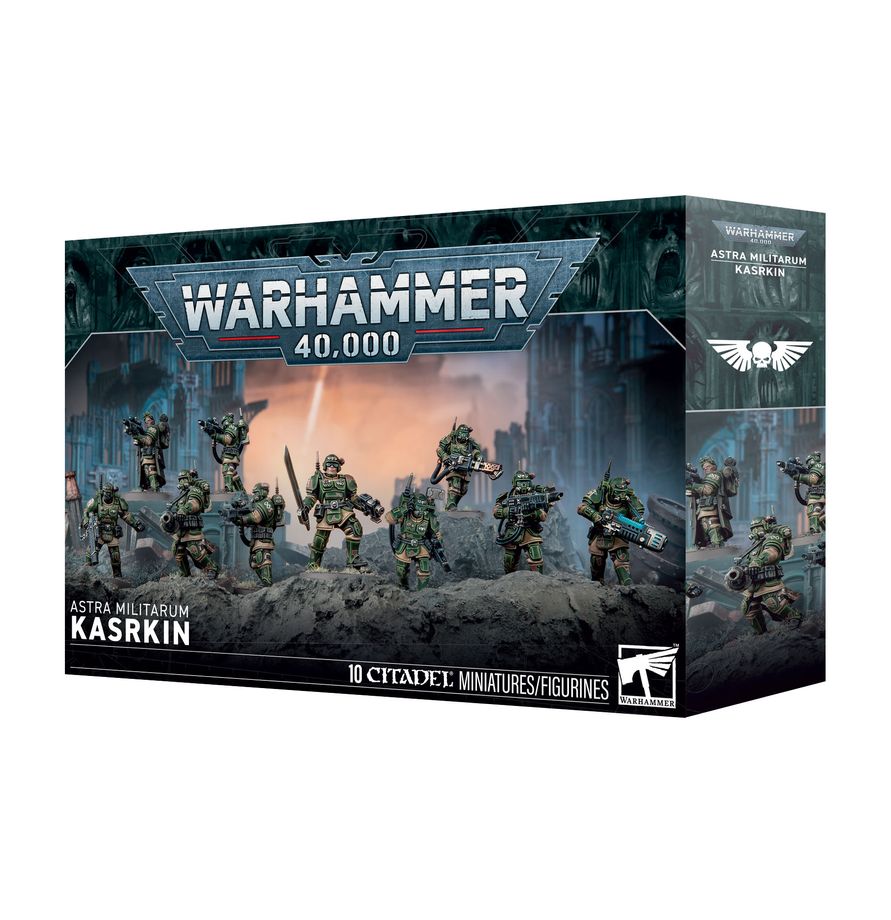 Astra Militarum: Kasrkin Squad | Warhammer 40k & Kill Team *8/8 Release*