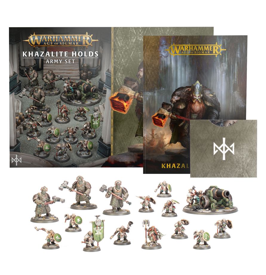 Warhammer Age of Sigmar Khazalite Holds Army Set *10/31 Release*