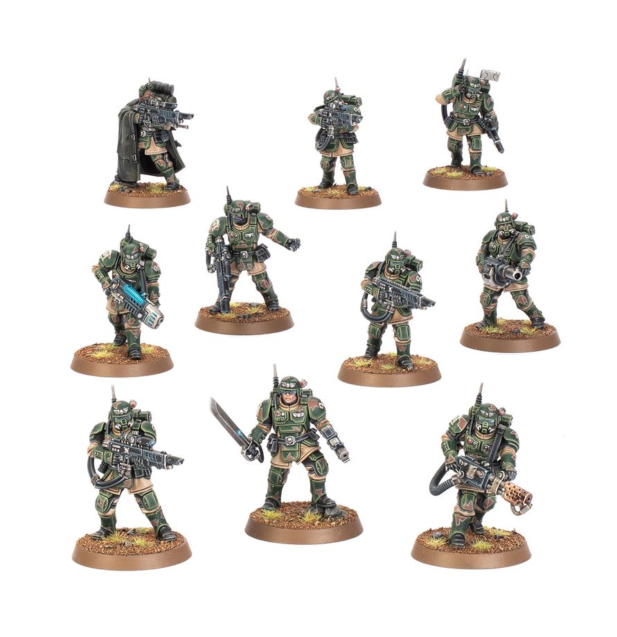 Astra Militarum: Kasrkin Squad | Warhammer 40k & Kill Team *8/8 Release*