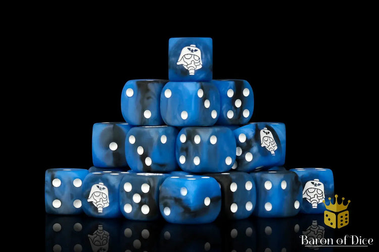 Kloned Corps Dice - Helmet (25ct) by Baron of Dice