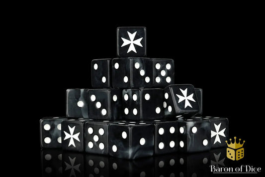 Knights Templar - Black (25ct) by Baron of Dice