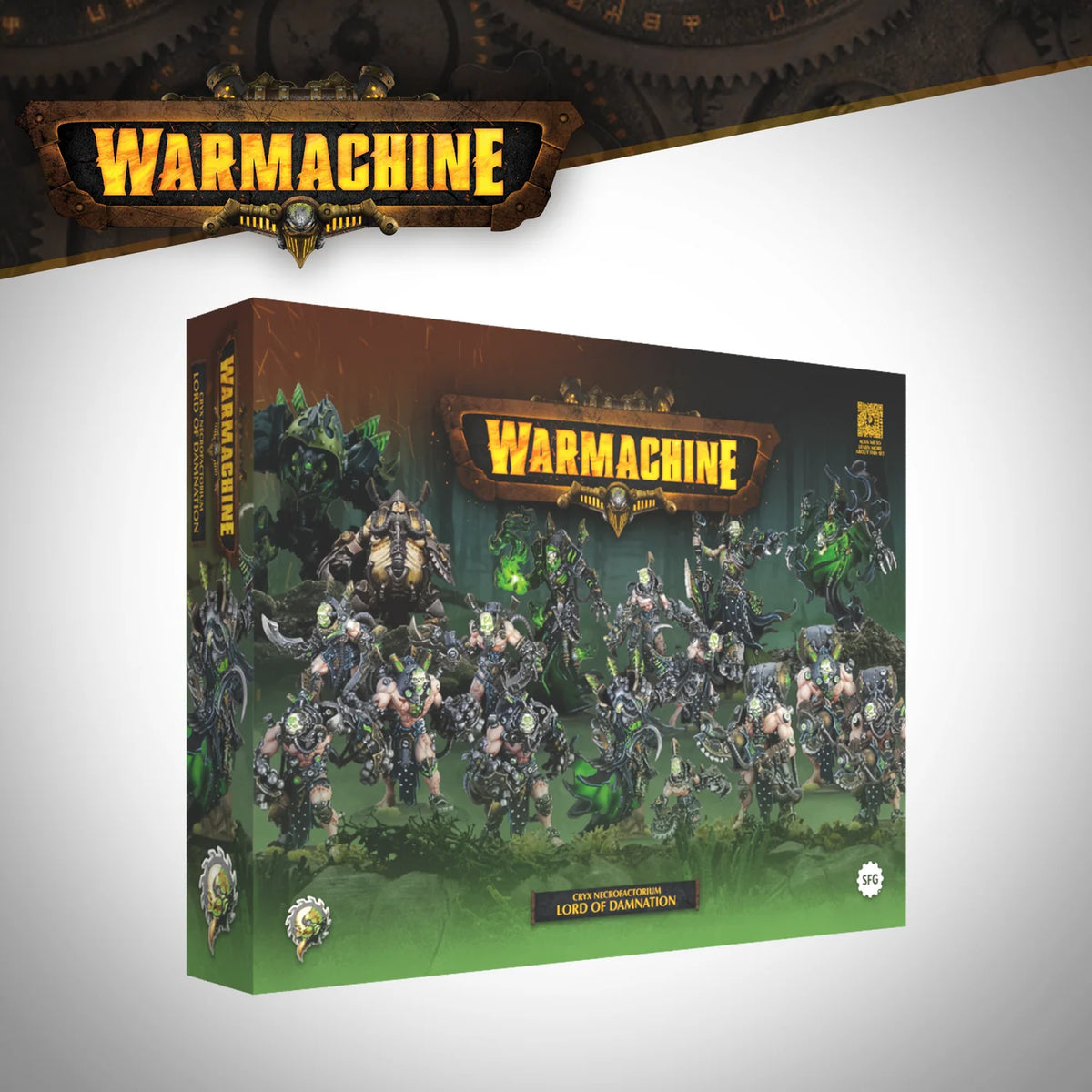 Warmachine: Cryx Necrofactorium Army Box – Lord of Damnation *10/20 Release*