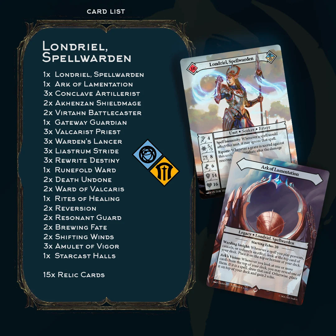 Malediction: Seeker Deck - Londriel Spellwarden