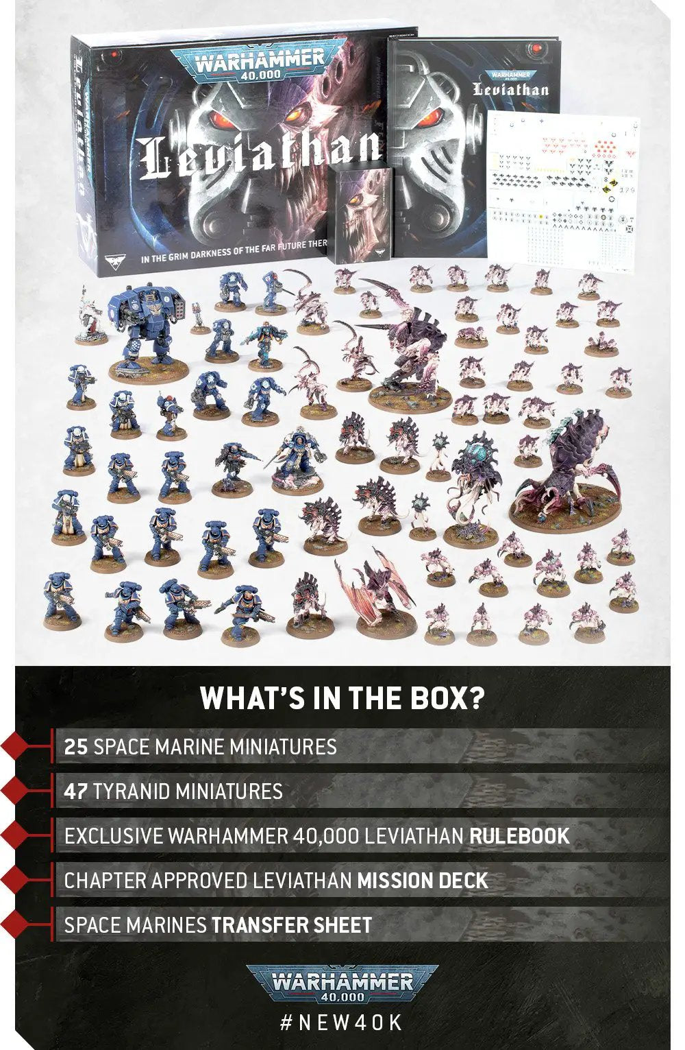 Warhammer 40k: Leviathan Box Set (10th Edition Starter Launch Kit) by Battlebrush Games