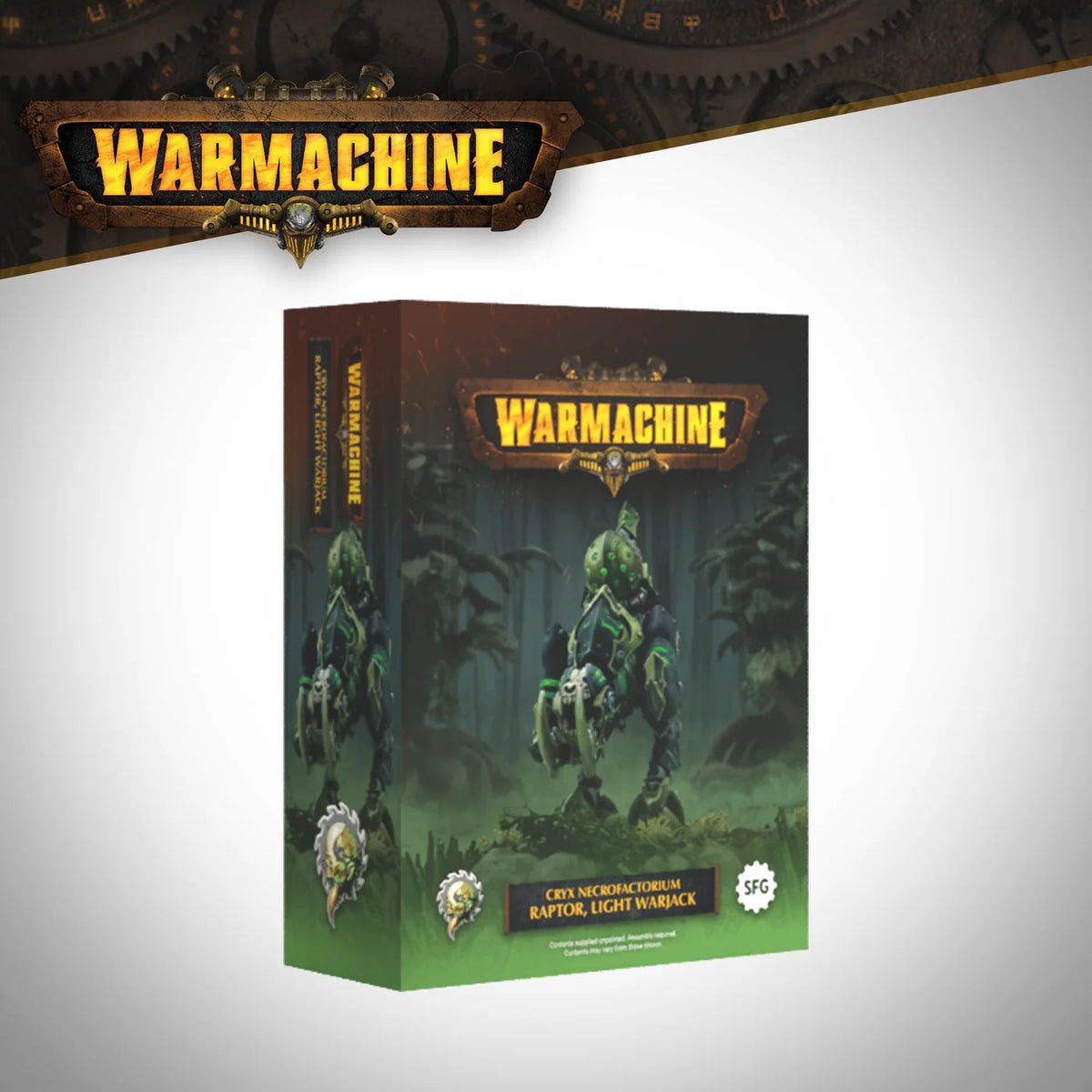 WARMACHINE: CRYX NECROFACTORIUM LIGHT WARJACK – RAPTOR  *10/20 Release*