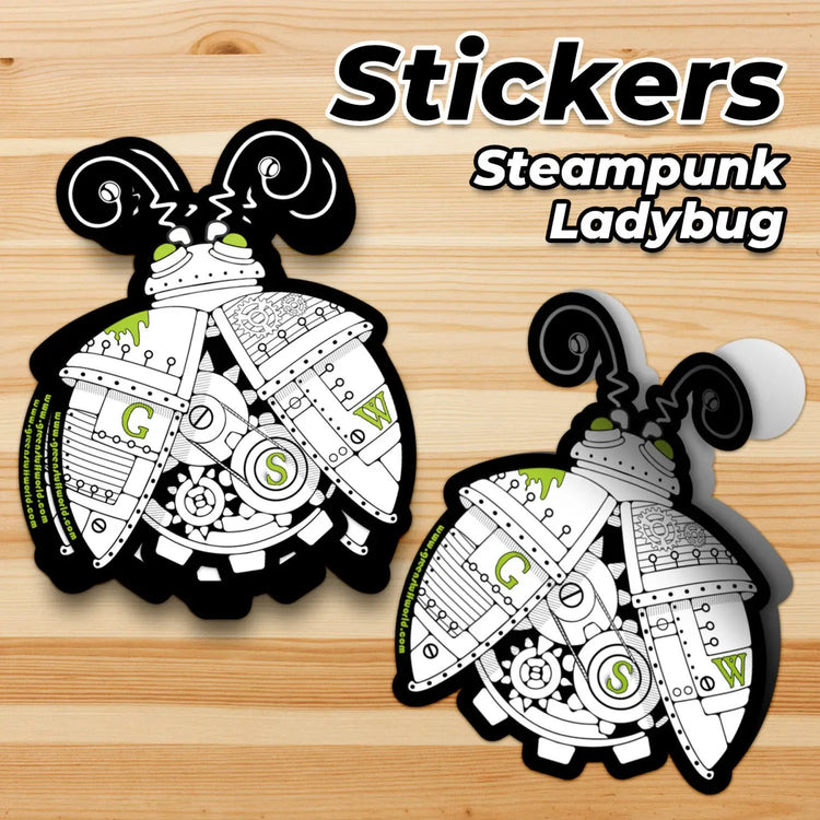 GSW Steampunk Stickers by Green Stuff World