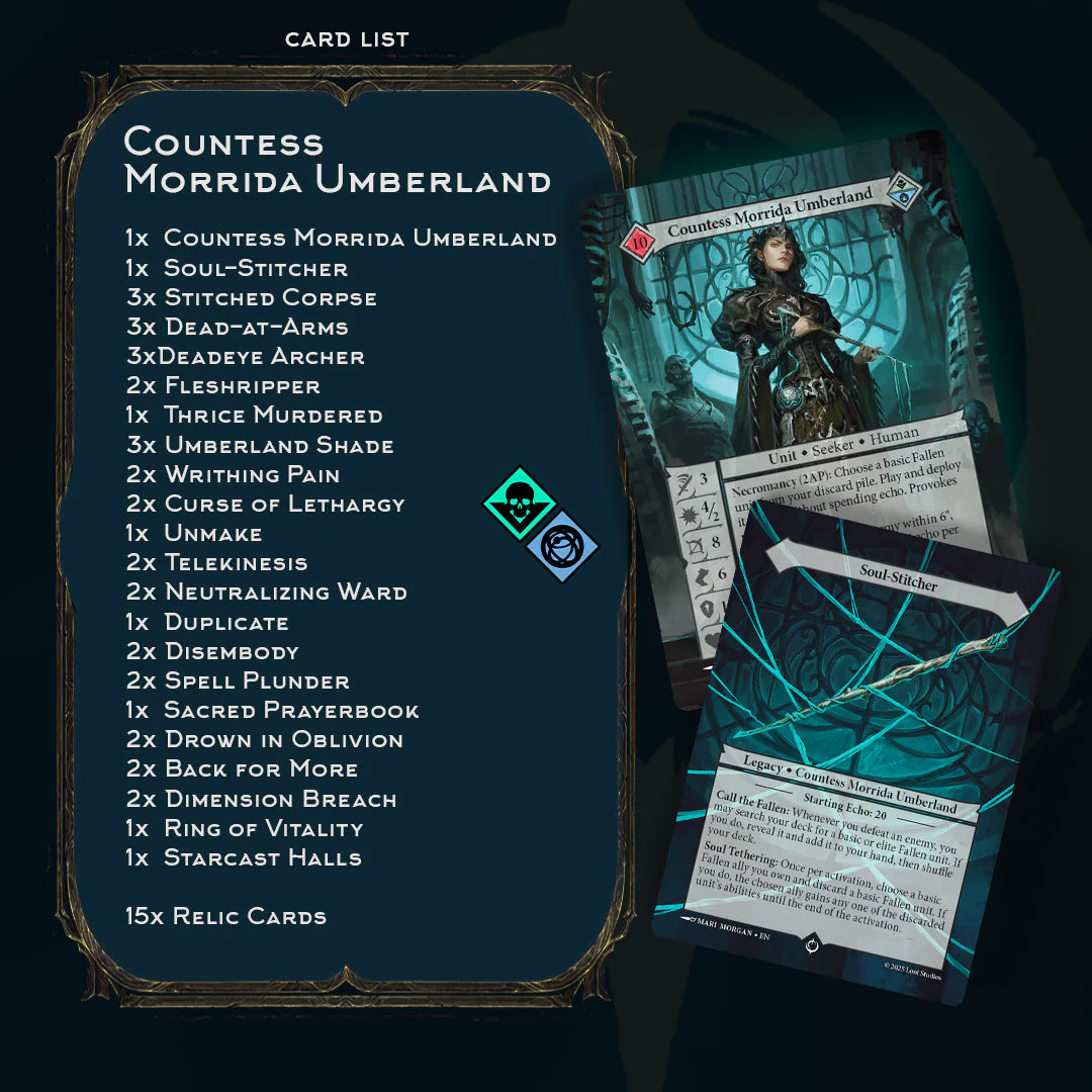 Malediction: Seeker Deck- Countess Morrida Umberland