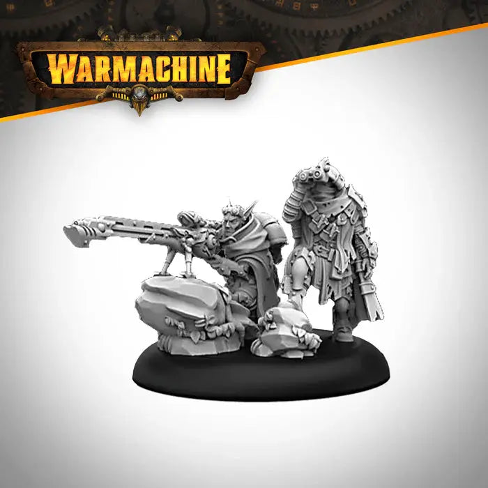 Warmachine: Dusk IOS Mage Hunter Sniper Team by Warmachine