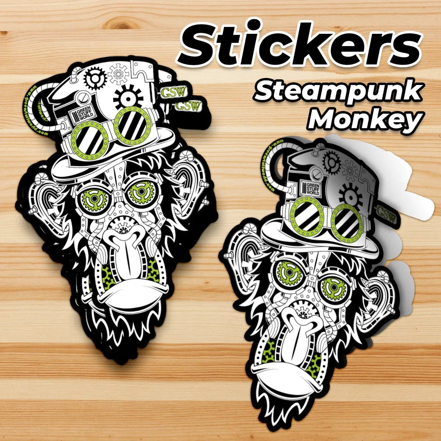 GSW Steampunk Stickers by Green Stuff World