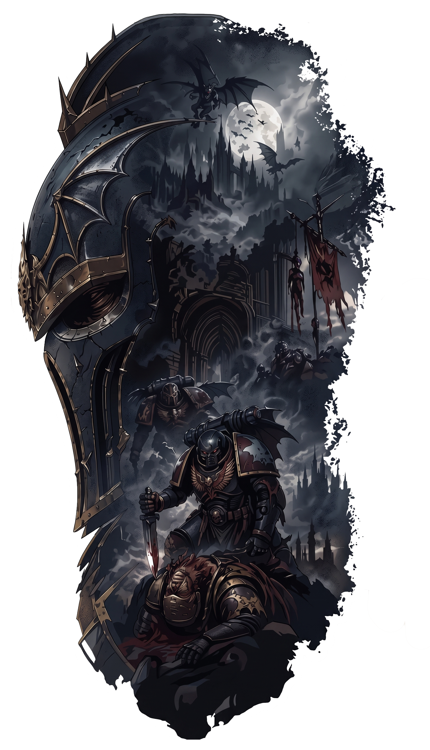 Dark of Night Sticker Tabletop Wargaming Decal