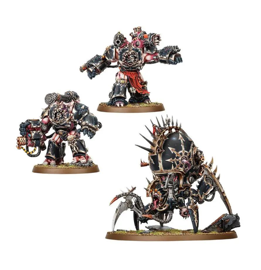 Venomcrawler and Obliterators Warforged by Games Workshop