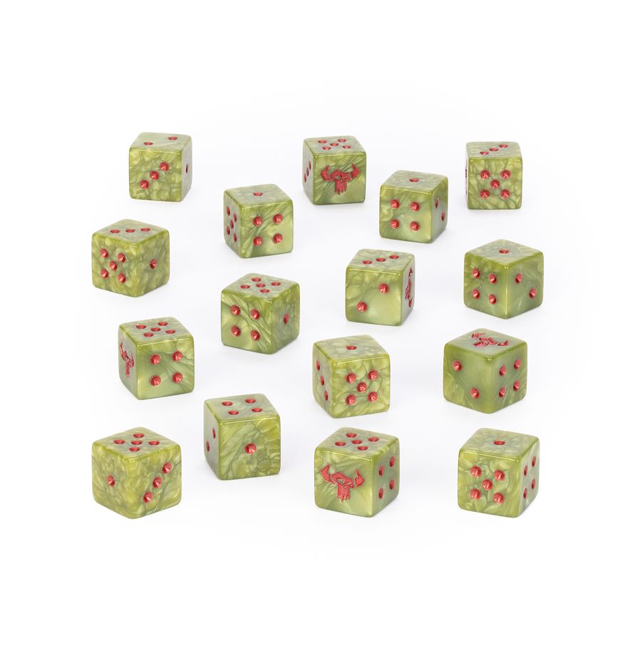 Warhammer 40K Orks Dice *9/5 Release*
