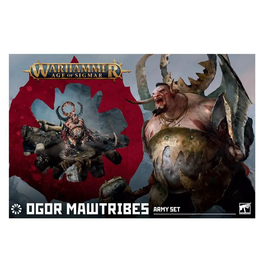 Warhammer Age of Sigmar: Ogor Mawtribes Army Set Boxed Set *8/1 Release* by Battlebrush Games
