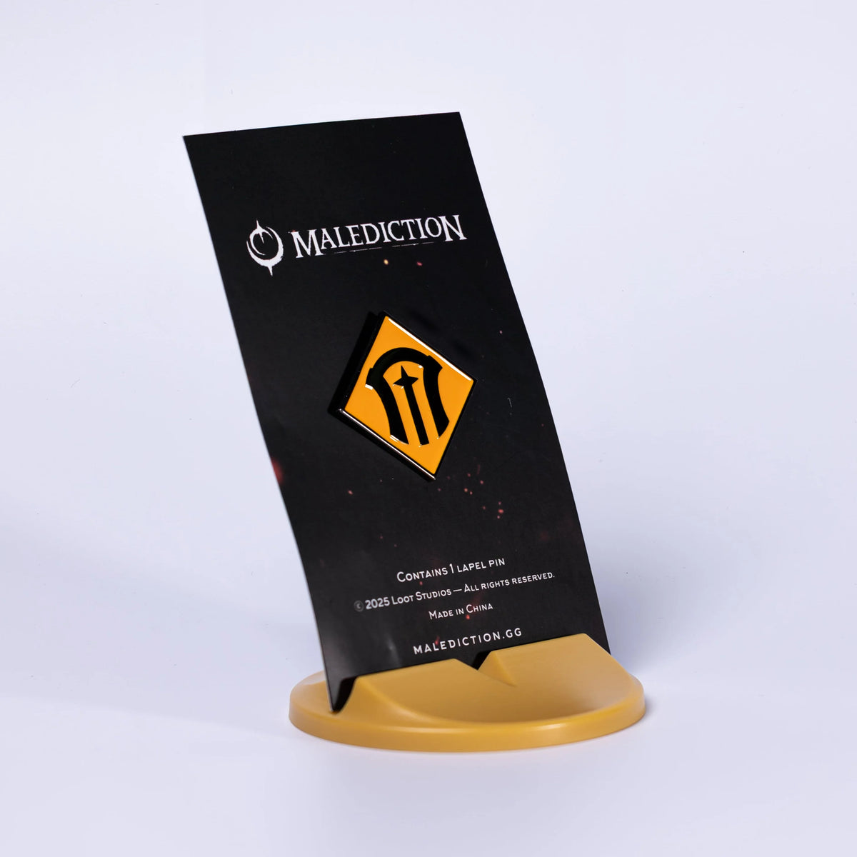 Malediction Order Pin