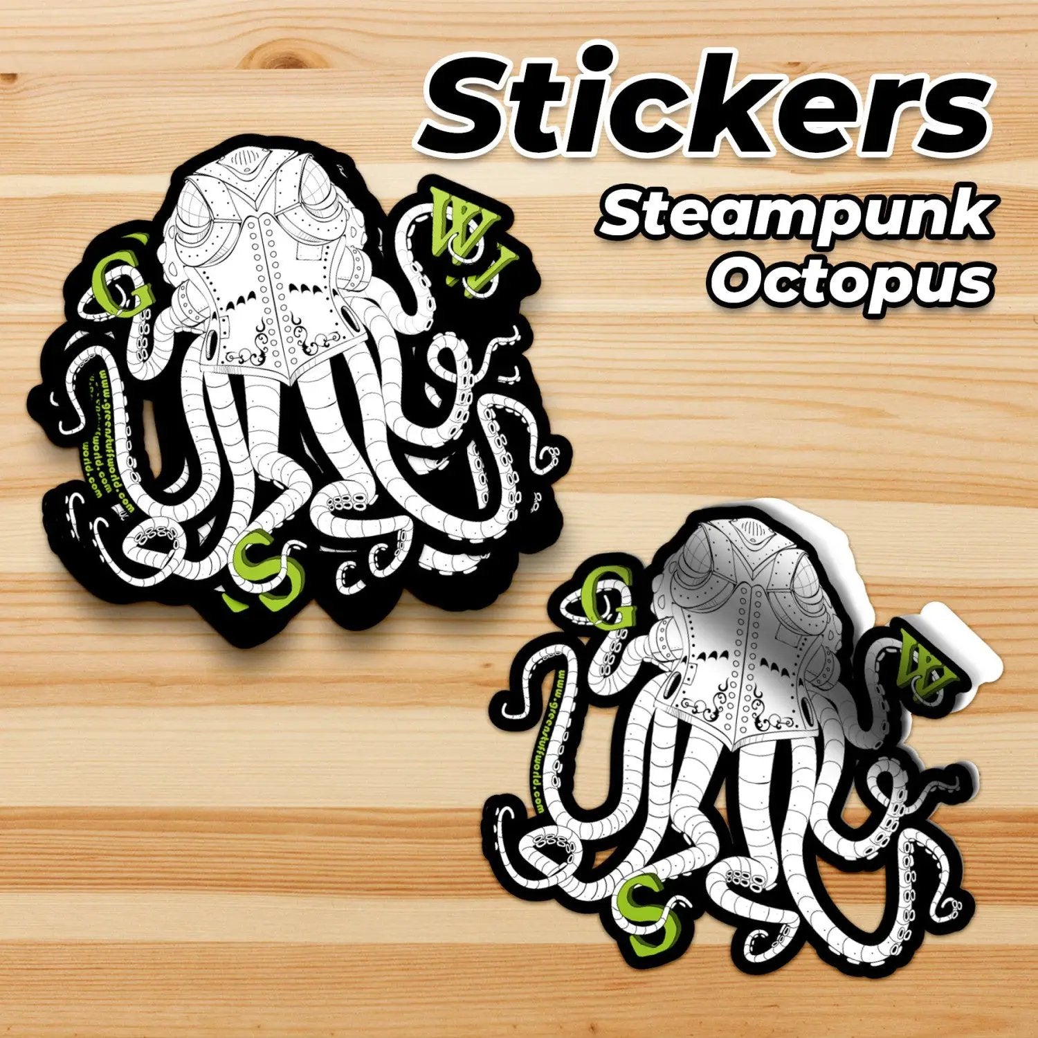 GSW Steampunk Stickers by Green Stuff World