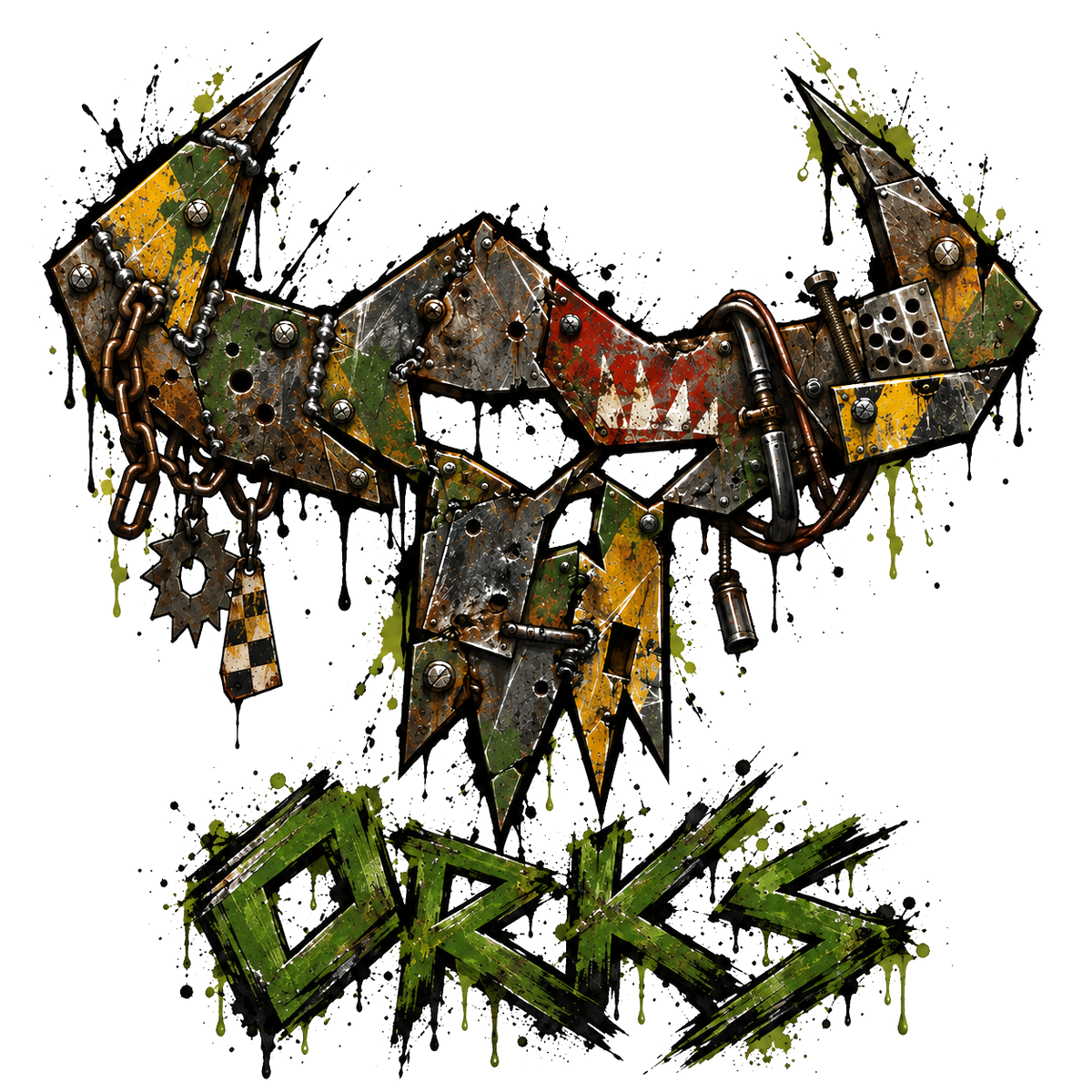 Orks Icon Sticker