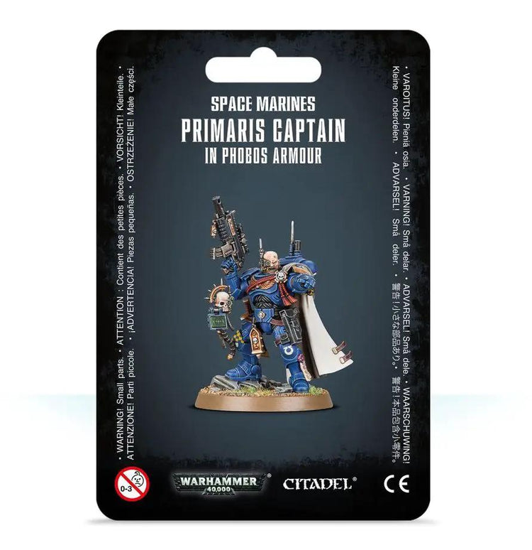 SPACE MARINES CAPTAIN IN PHOBOS ARMOUR by Games Workshop