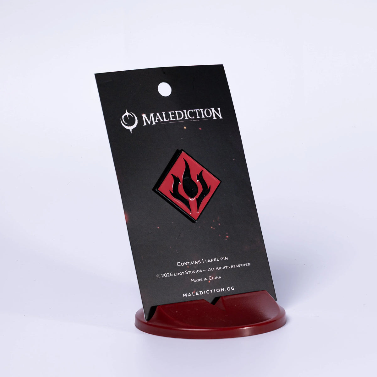 Malediction Primal Blood Pin