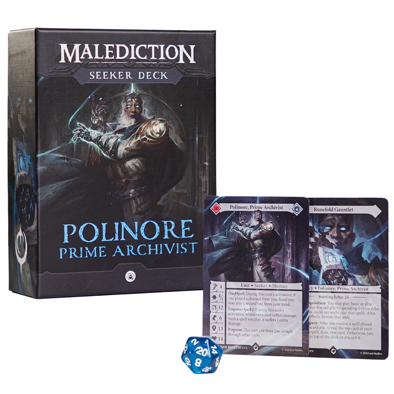 Malediction: Seeker Deck - Polinore Prime Archivist