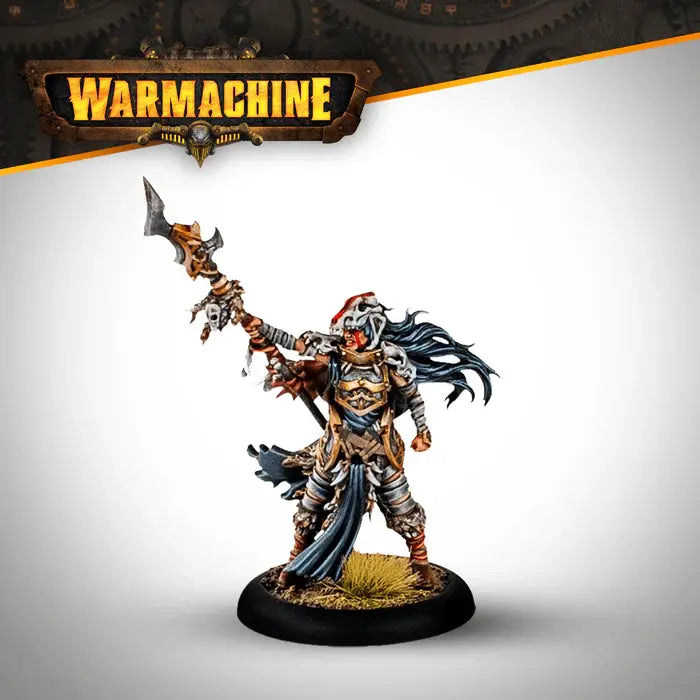 Warmachine: Khador Old Umbrey Liegeman Primalist by Warmachine