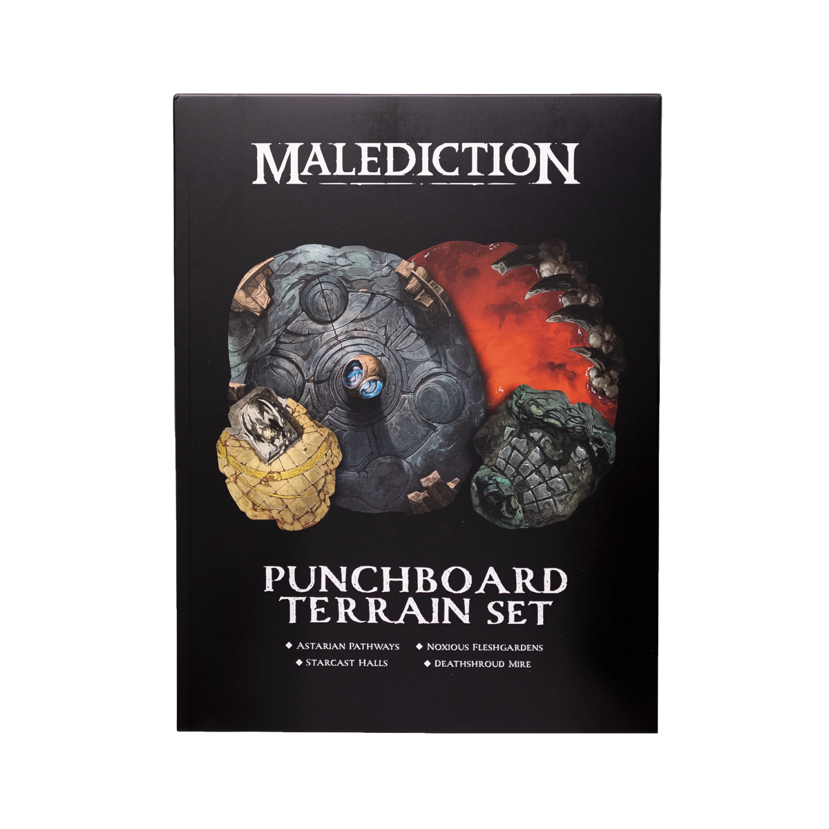 Malediction Punchboard Terrain Set