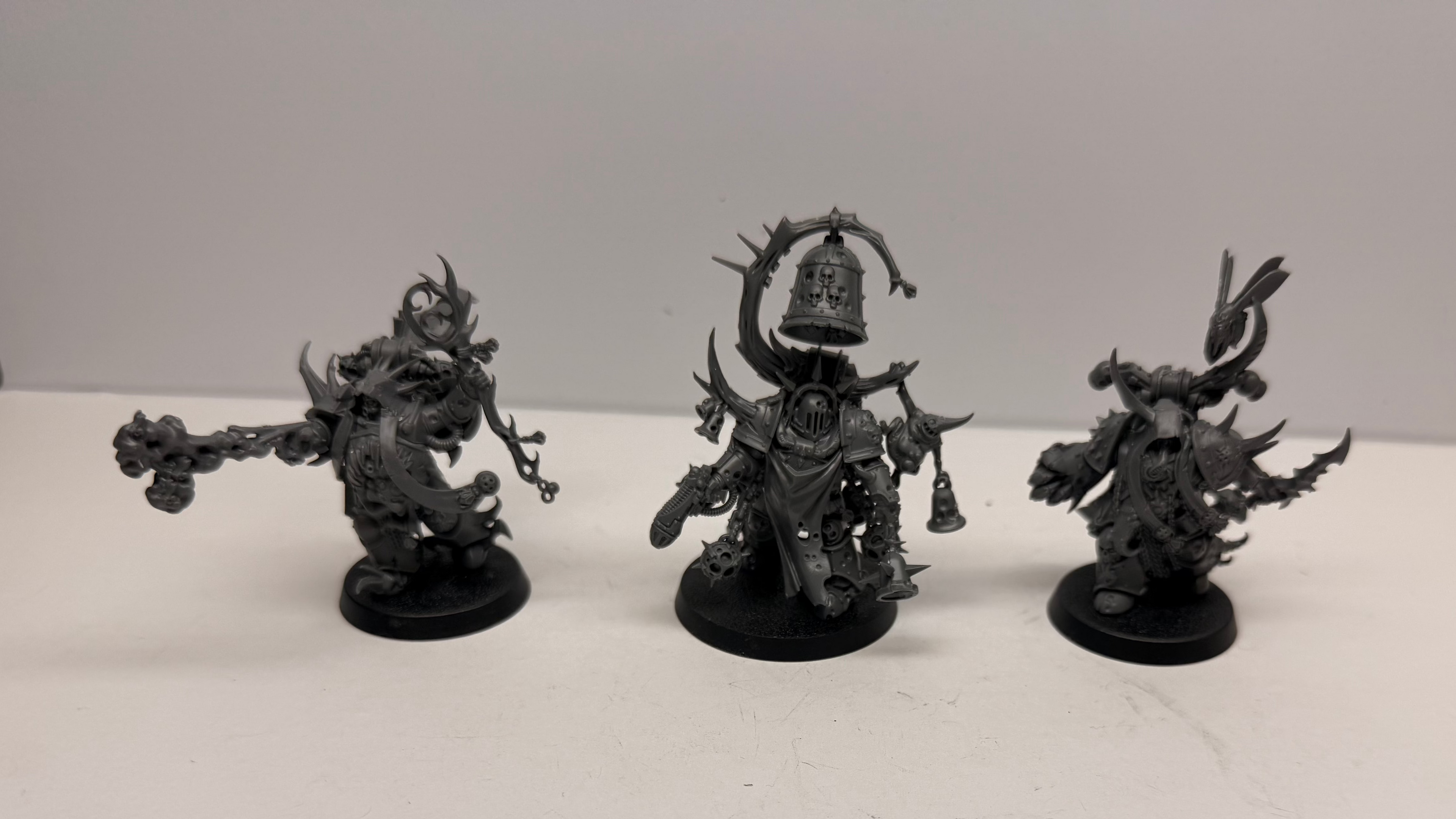 Malignant Plaguecaster, Noxious Blightbringer, and Plague Marine Champion: Used