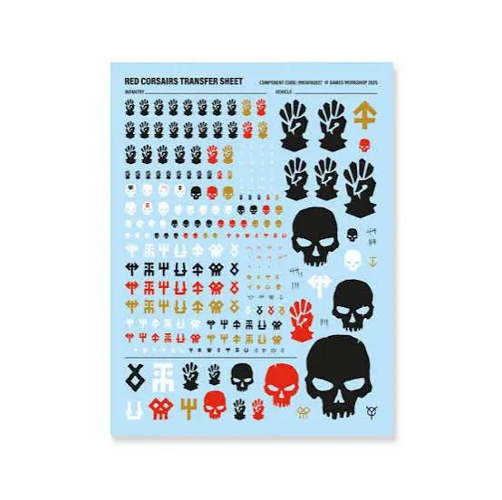 Transfer Sheets by Battlebrush Games