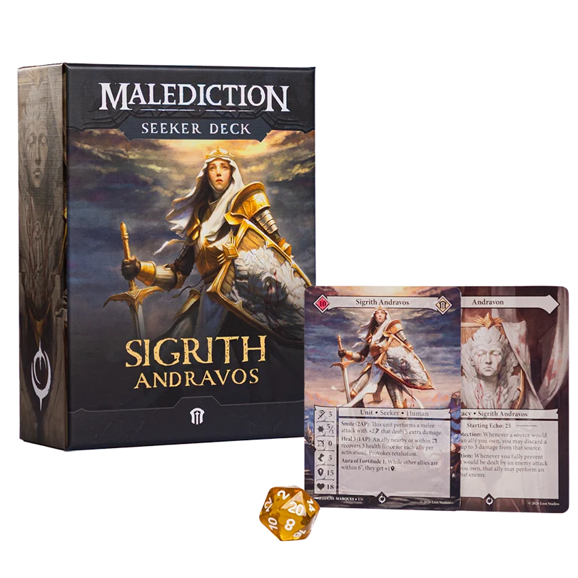 Malediction: Seeker Deck - Sigrith Andravos