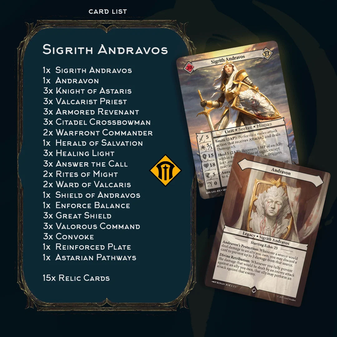 Malediction: Seeker Deck - Sigrith Andravos