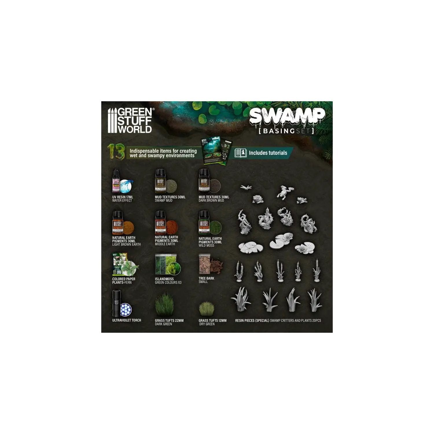 GSW Swamp Basing Set by Green Stuff World