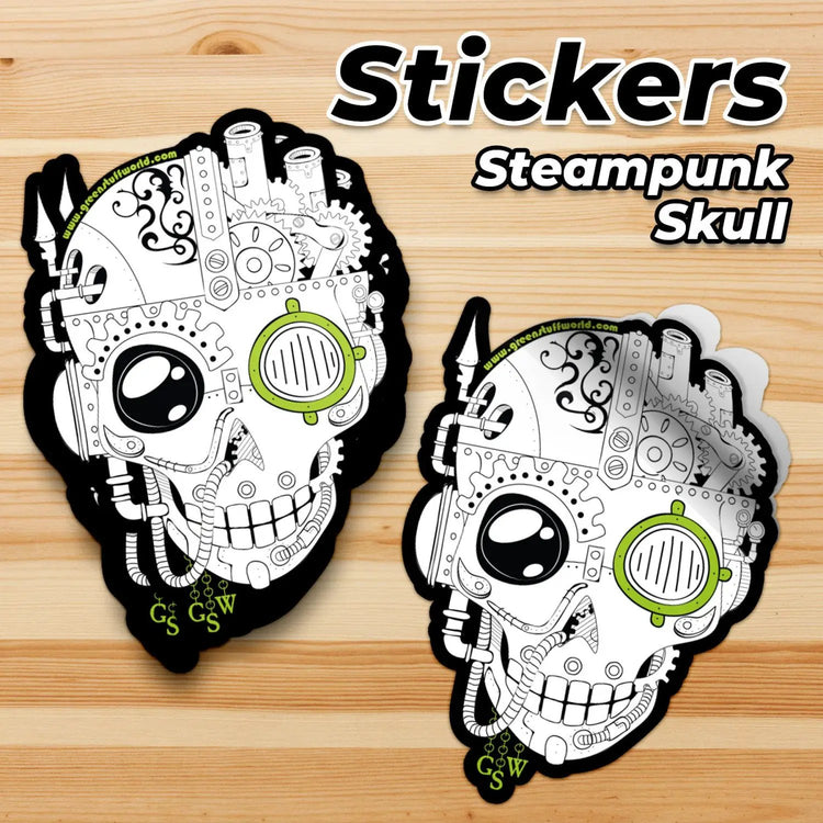 GSW Steampunk Stickers by Green Stuff World