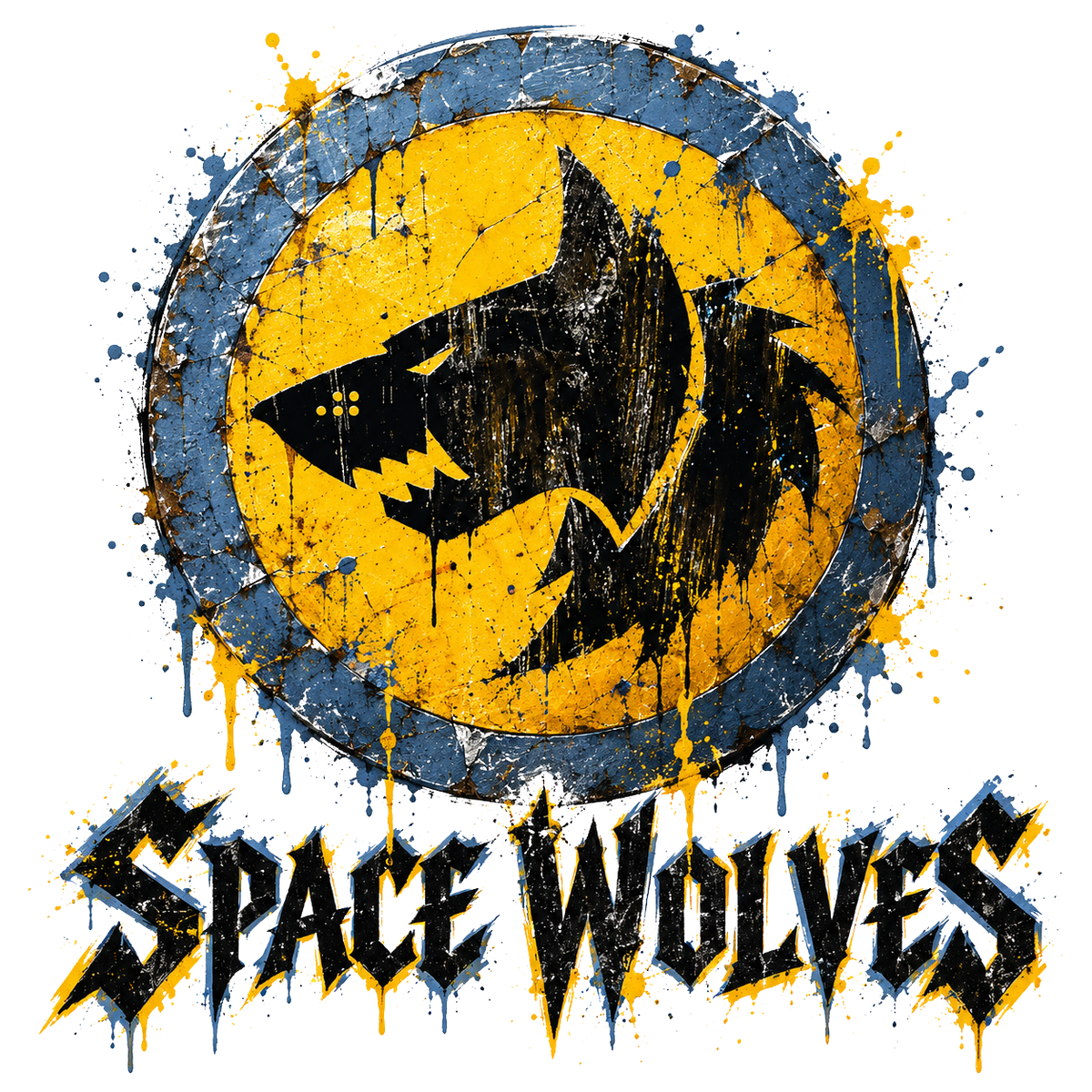 Space Wolves Icon Sticker