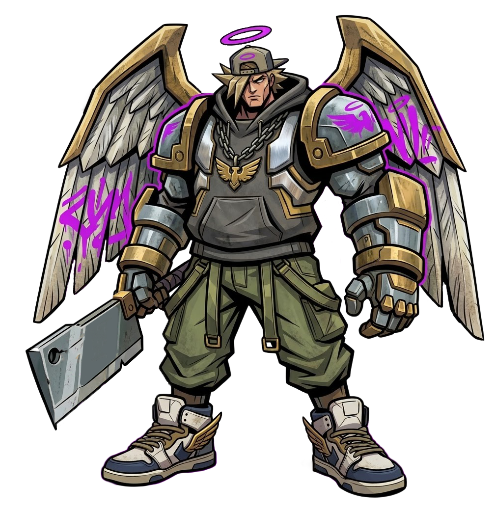 Street Angel Sticker