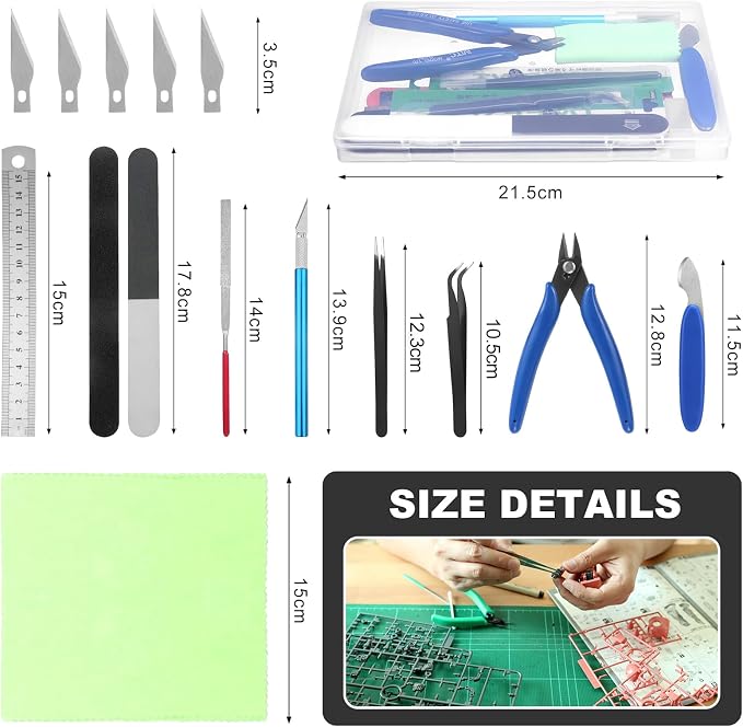 Model Tools Kit 11pc