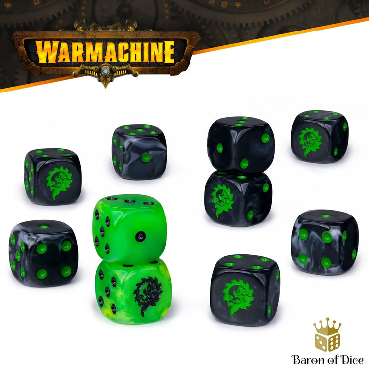 Cryx Necrofactorium (10ct) by Baron of Dice