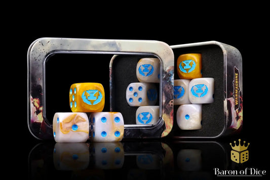 Cygnar Storm Forge Dice Box by Baron of Dice