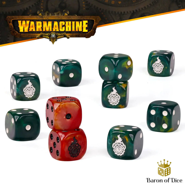 Southern Kriels Fire Tongue Warriors (10ct) by Baron of Dice