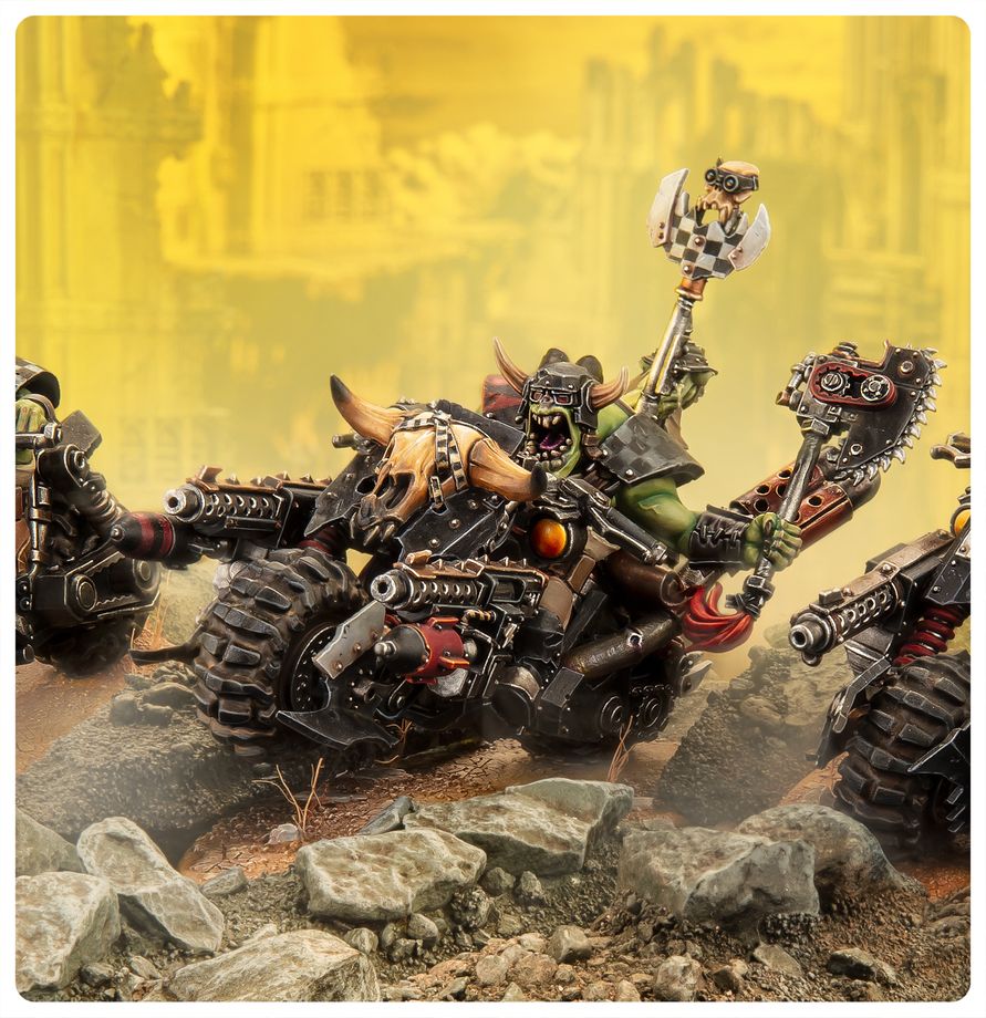 Warhammer 40K Orks Warbikers *9/5 Release*