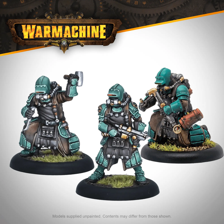 Warmachine: Crucible Guard Mechaniks by Warmachine