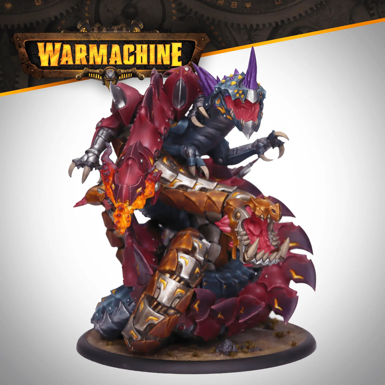 Warmachine: Trikhymaerax Shadowflame Shard by Warmachine